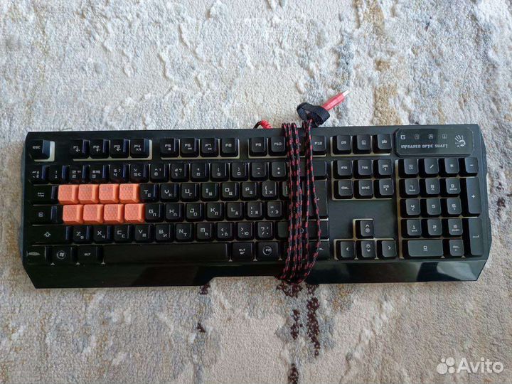 Игровая клавиатура A4tech bloody b188 с подсветкой