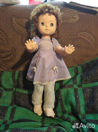 Кукла СССР большая 52 см высота Бронь