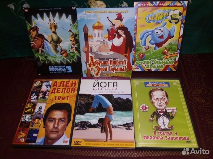 Видеокассеты. DVD диски