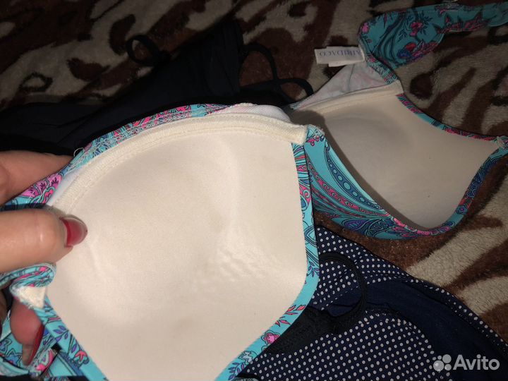 Купальник женский слитный раздельный 44 46