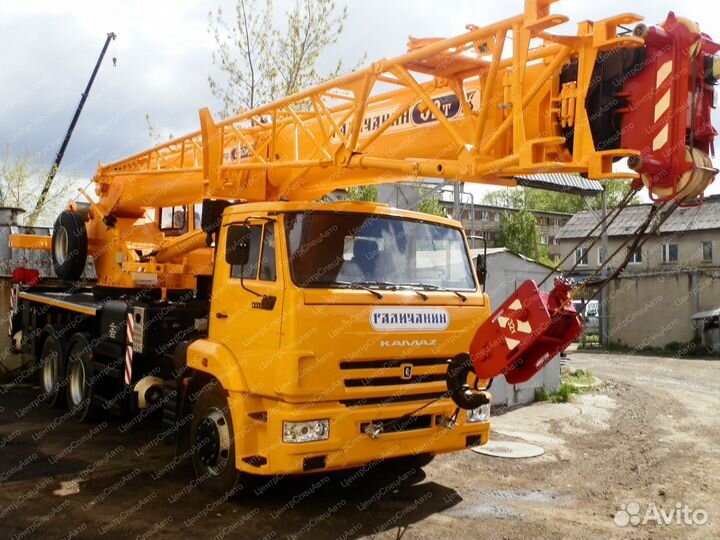 Аренда и услуги автокрана, 32 т, 31 м, с гуськом 9 м