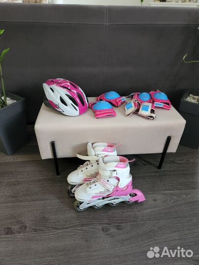 Ролики NRG L(38-41) + экипировка