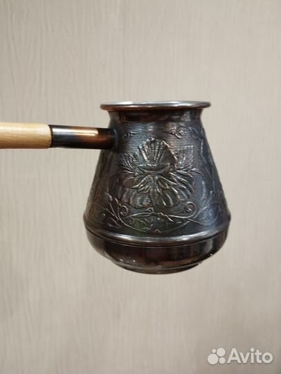 Турка для кофе медная