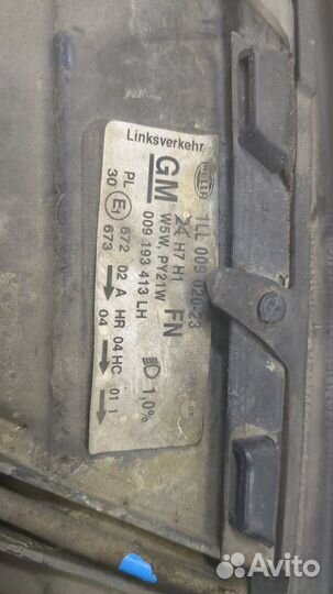 Фара (передняя) Opel Omega B, 2000