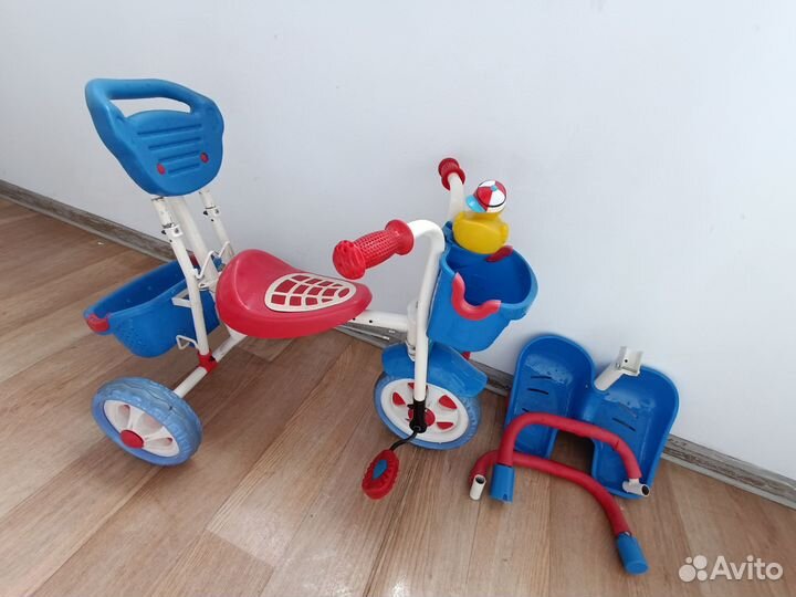 Детский трехколесный велосипед бу