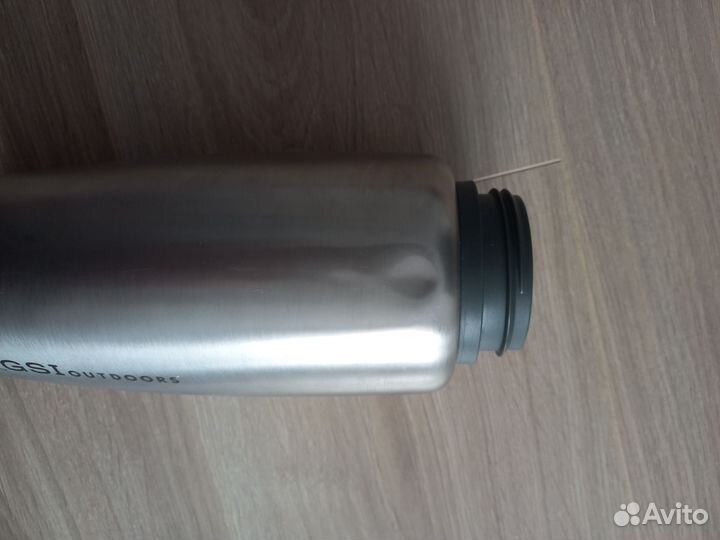 Бутылка для воды стальная от бренда GSI (USA)