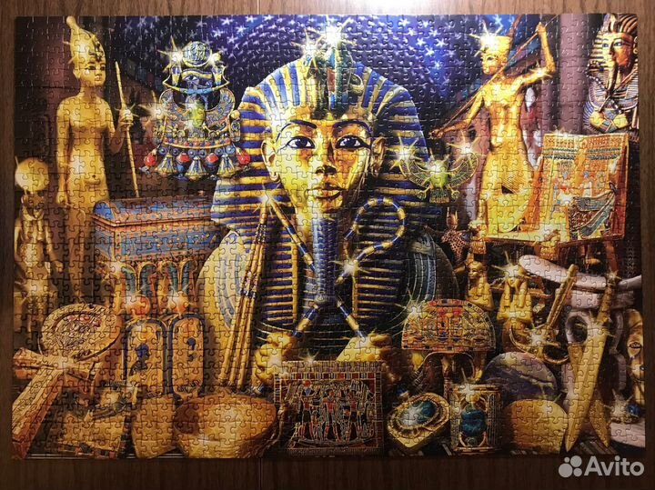 Пазлы 1000 деталей 6 штук