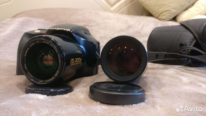 Фотоаппарат Olympus IS-100 зеркал.с доп.объективом