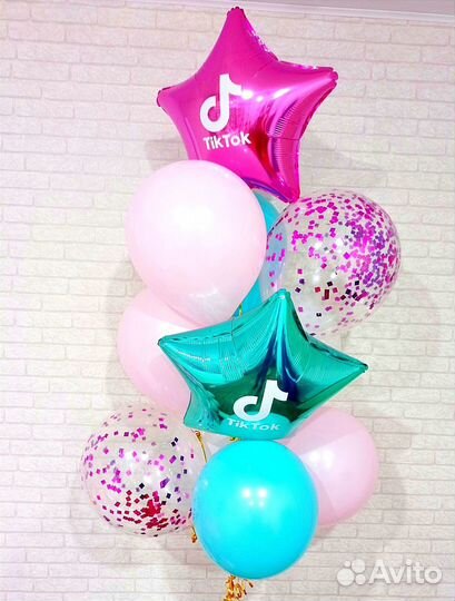 Воздушные шары в стиле Tiktok