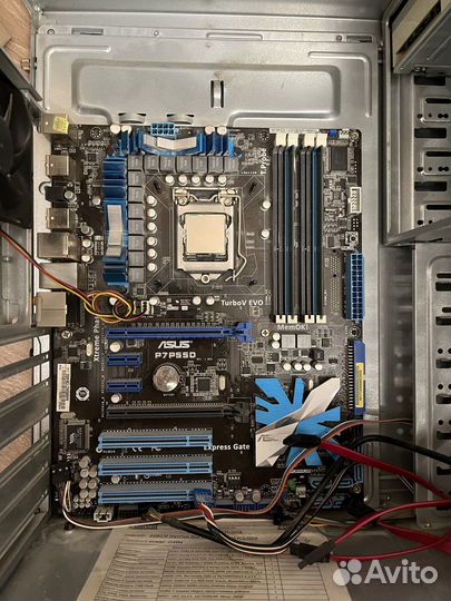 Xeon x3470 + Socket LGA1156 asus P7P55D