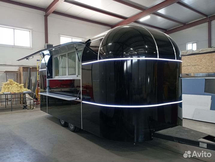 Фудтрак, торговый прицеп shuttle, 6*2м