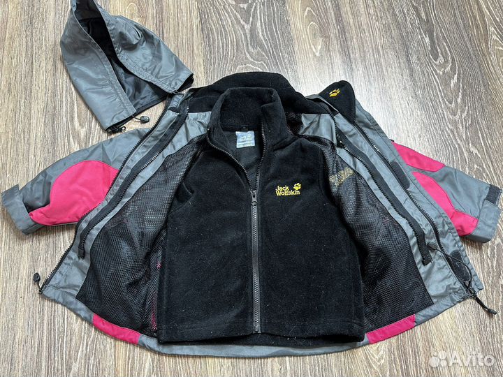 Куртка детская jack wolfskin
