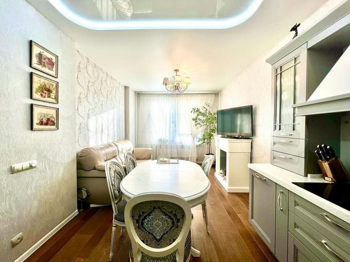 3-к. квартира, 86,4 м², 11/25 эт.