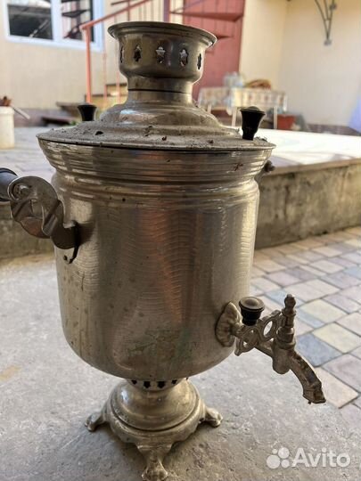 Самовар на дровах СССР