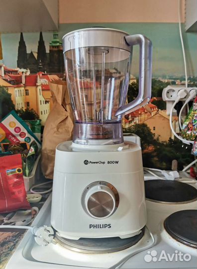 Кухонный комбайн Philips HR7510 800Вт (как новый)