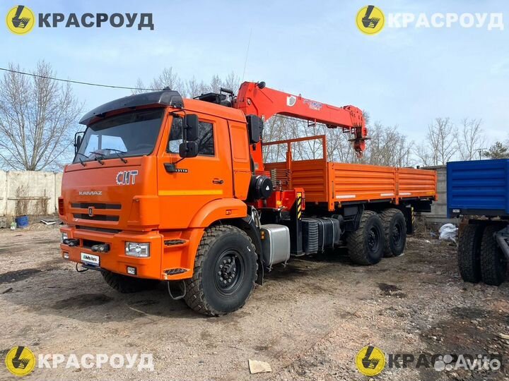 КАМАЗ 43114 с КМУ, 2022