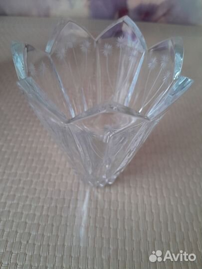 Хрустальная конфетница СССР