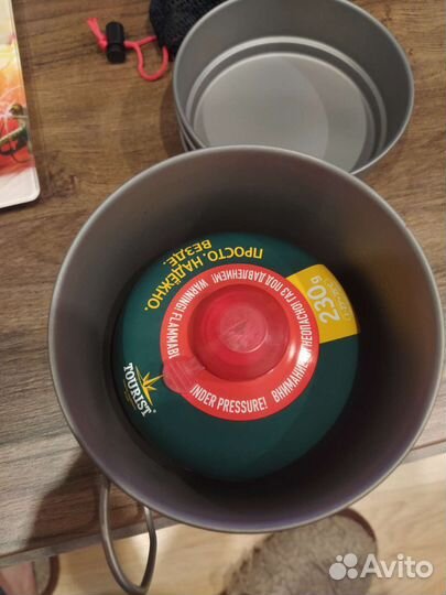 Котелок титановый набор альпиниста