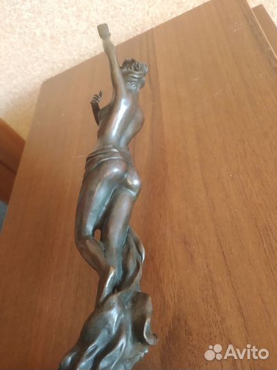 4 скульптуры Эротика Бронза Мрамор Голая Ню Клеймо