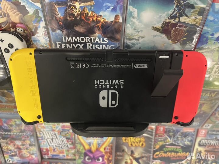 Nintendo switch прошитый 32+256GB