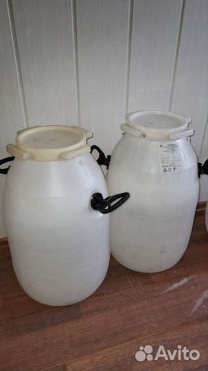 Бочки 50л.-пищевой пластик