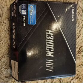 Материнскаяплата: ASRock H310CM-HDV