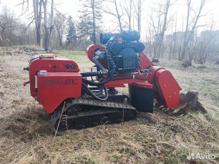 Измельчитель пней самоходный