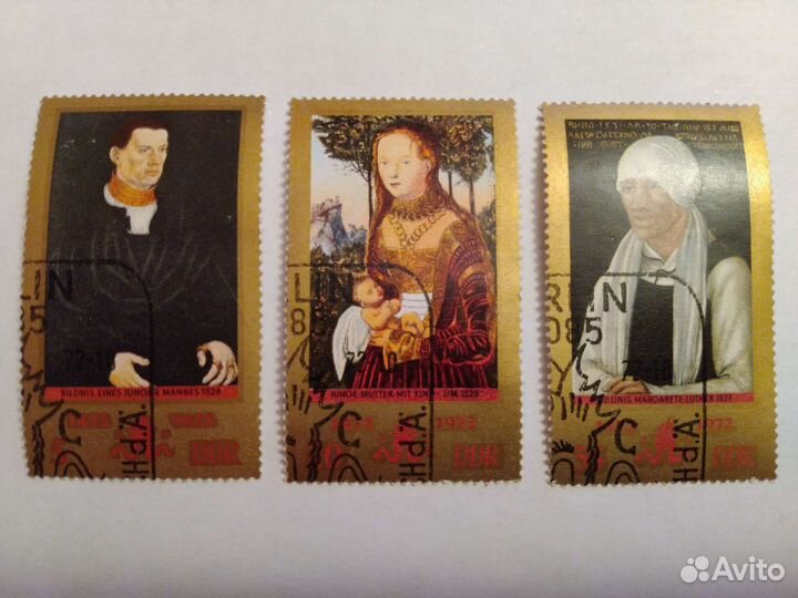 Марки DDR 1970, 1972