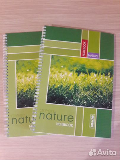 Тетрадь на пружине, большой блокнот