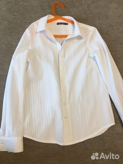 Блузку на девочку 13-14 лет белая