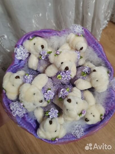 Букеты из мягких игрушек