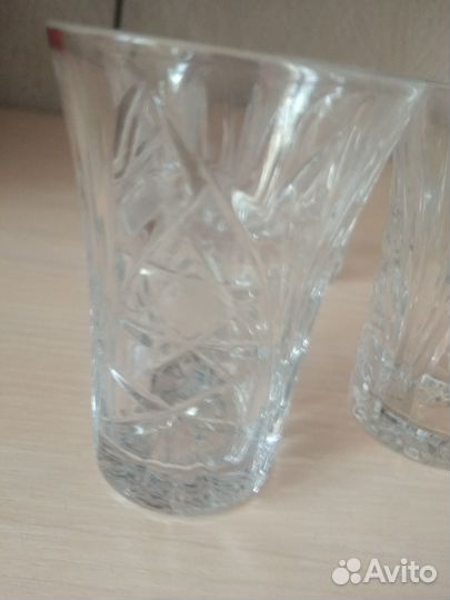 Хрустальный набор графин с рюмками, СССР