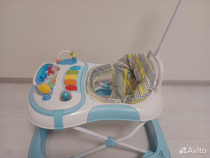 Ходунки детские babyton с ручкой