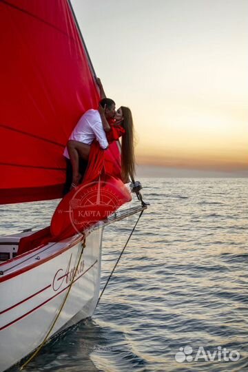 Организация романтических свиданий на яхте