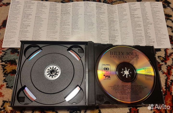 2 CD Billy Joel Greatest Hits