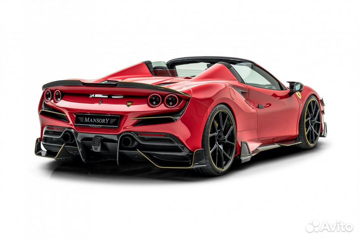 Обвес Mansory на ferrari F8 Tributo