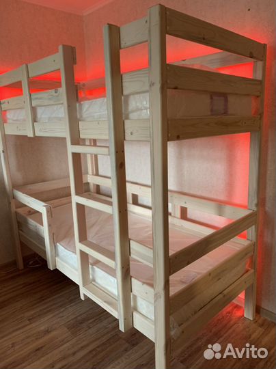 Кровать двухъярусная детская