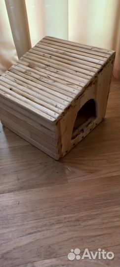 Домик для декоративного кролика