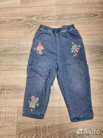 Утепленные штаны next, hm 92