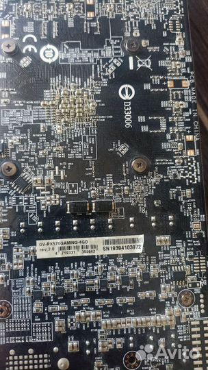 Видеокарта Rx 570 4gb