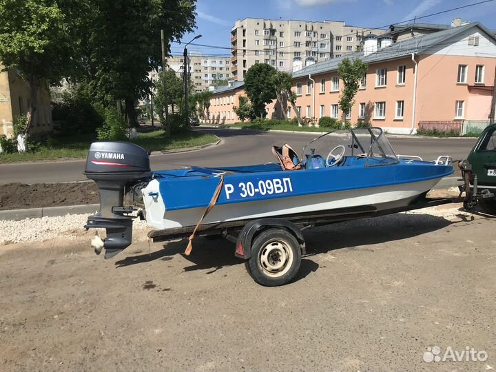 Лодка с мотором Обь- М