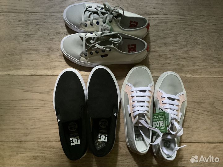 36 и 36,5 EUR Новые кеды DC shoes. Оригинал