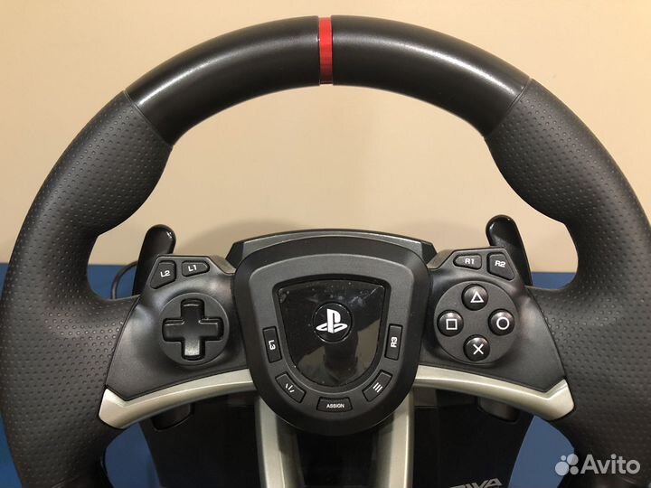 Игровой руль с педалями hori RWA для PS5 PS4 PC
