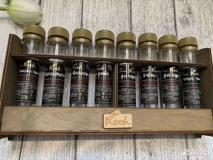 Набор банок для специй