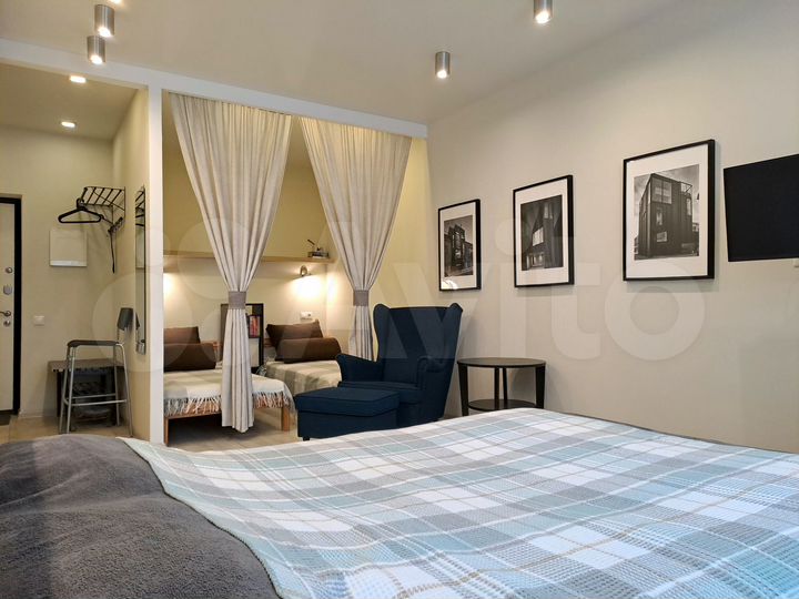 1-к. квартира, 45 м², 1/23 эт.