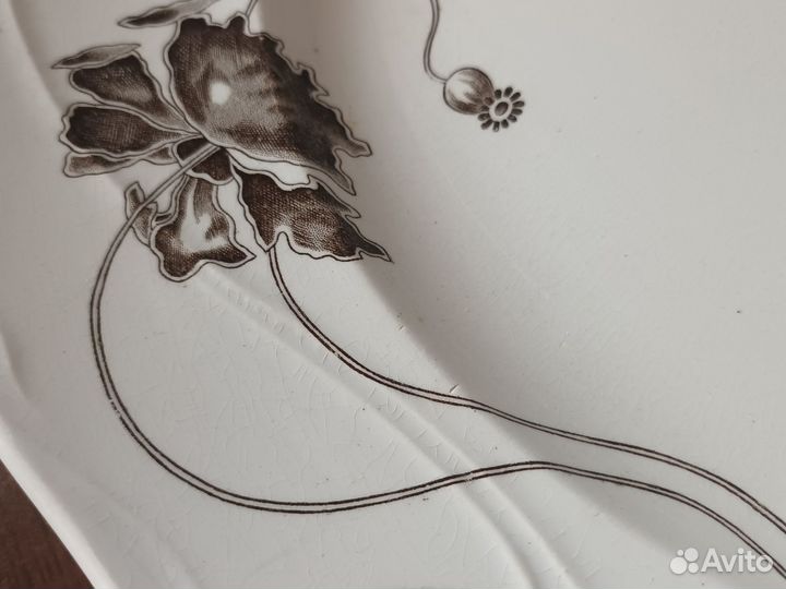 Блюдо Маки Кузнецова 38 см