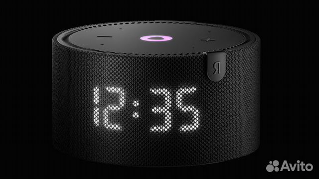 Яндекс Новая Станция Мини с Часами