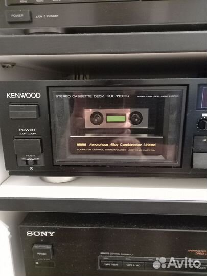 Дека кассетная kenwood KX1100G