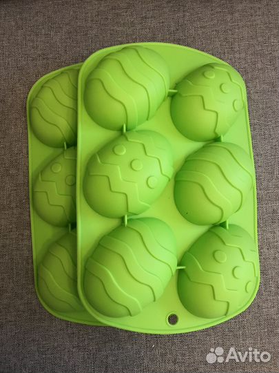 Силиконовая форма для пасхальных кексов и шоколада