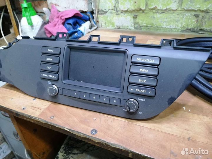 Магнитола kia rio 4